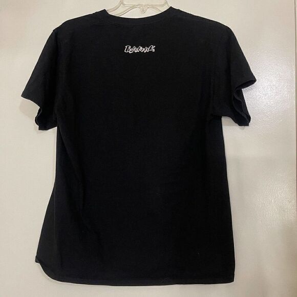 BLACKPINK kpop graphic print Black cotton tshirt size Medium - Picture 3 of 3